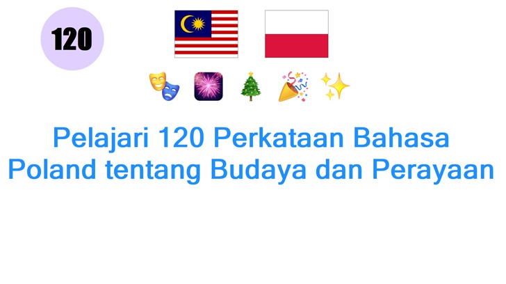 Pelajari 120 Perkataan Bahasa Poland tentang Budaya dan Perayaan